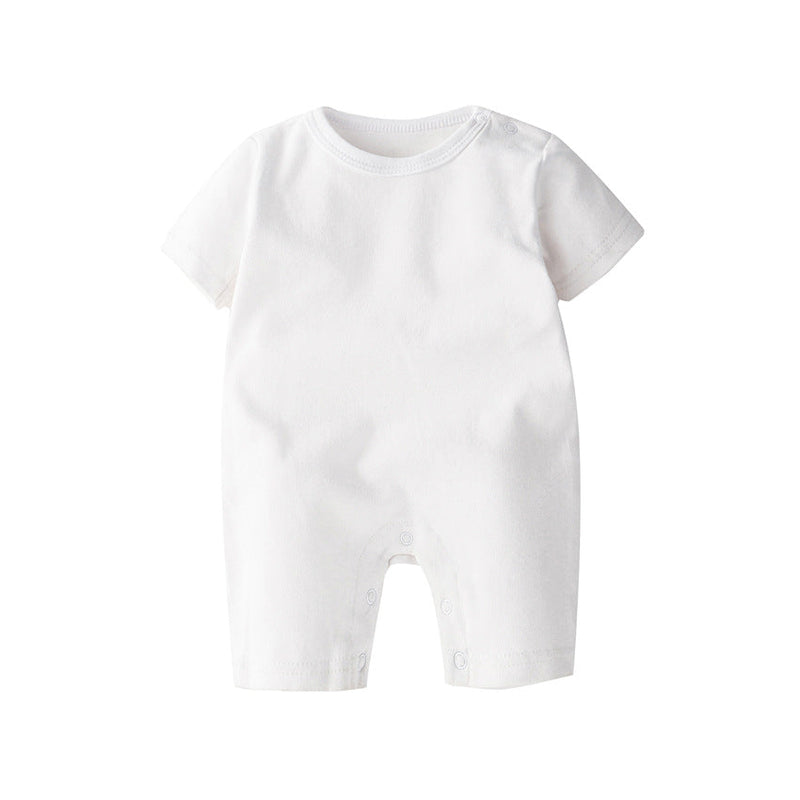 Baby And Infant Cotton Short-sleeve Shirt