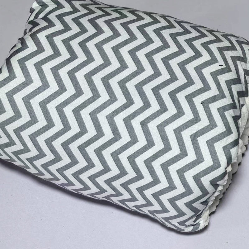 Cotton Velvet Nursing Pillow – Thick, Soft & Ergonomic Baby Support