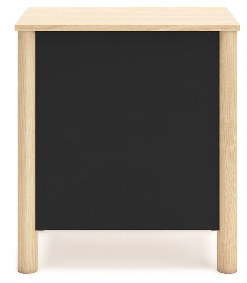 Cabinella - Two Drawer Night Stand - Tan