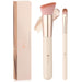 Makeup Kabuki Brushes 3Pcs Foundation Contour Brush& Concealer Brush under Eye& Blusher Brush Face Blush Bronzer Travel Buffing Stippling Contour Liquid Blending Makeup Brush Set Black