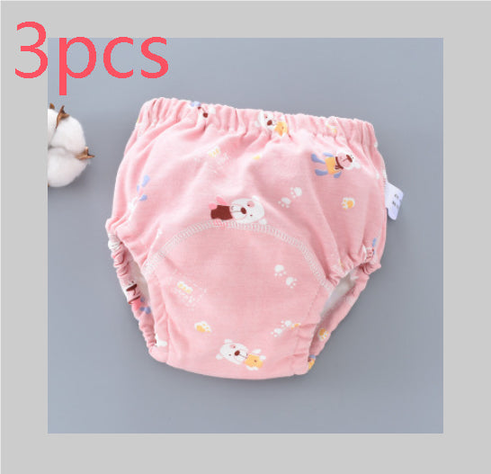 Baby Training Pants Washable 6-layer Gauze Diaper Cover Learning