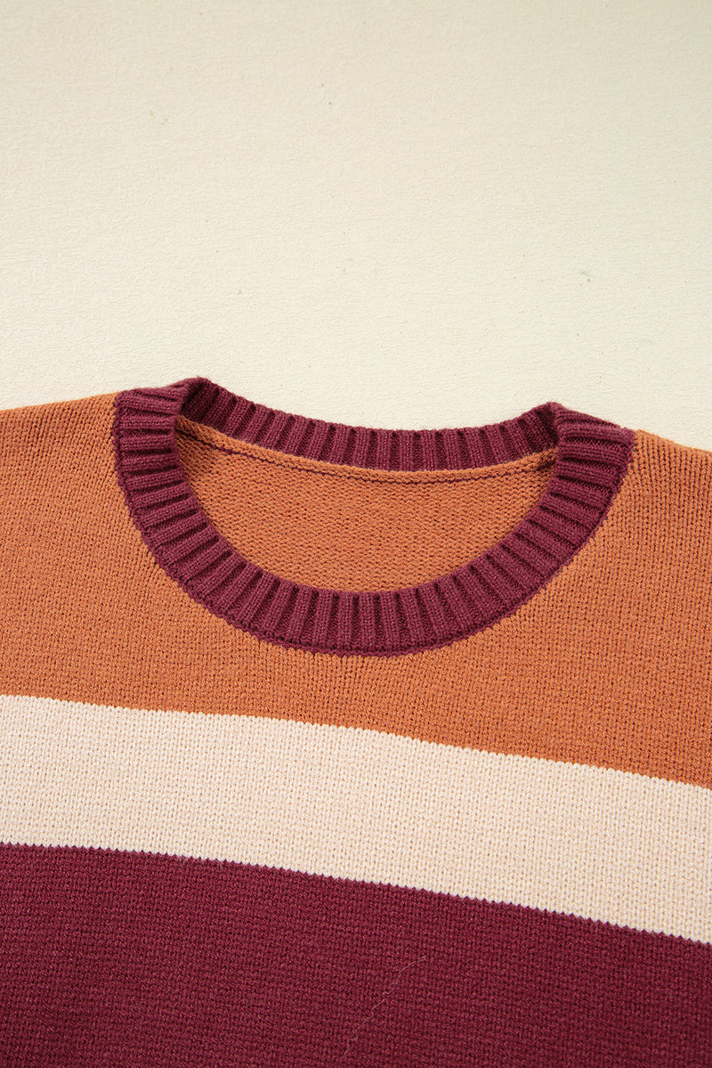 Noelle Checkered Knitted Sweater