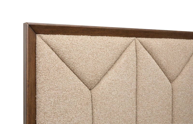 Callisto - Upholstered Panel Bed
