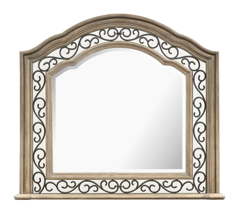 Marisol - Shaped Mirror - Fawn