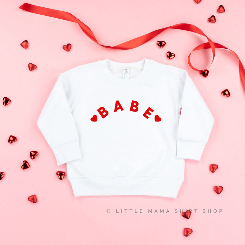 Babe (Two Hearts)  - Child Sweater