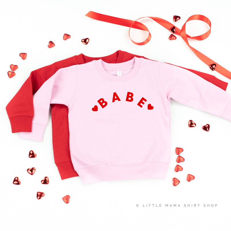 Babe (Two Hearts)  - Child Sweater