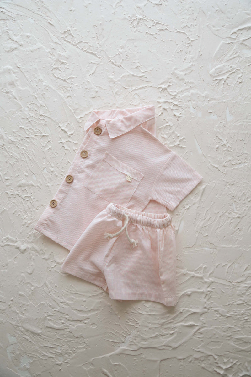 Boy Shirt-Short Set