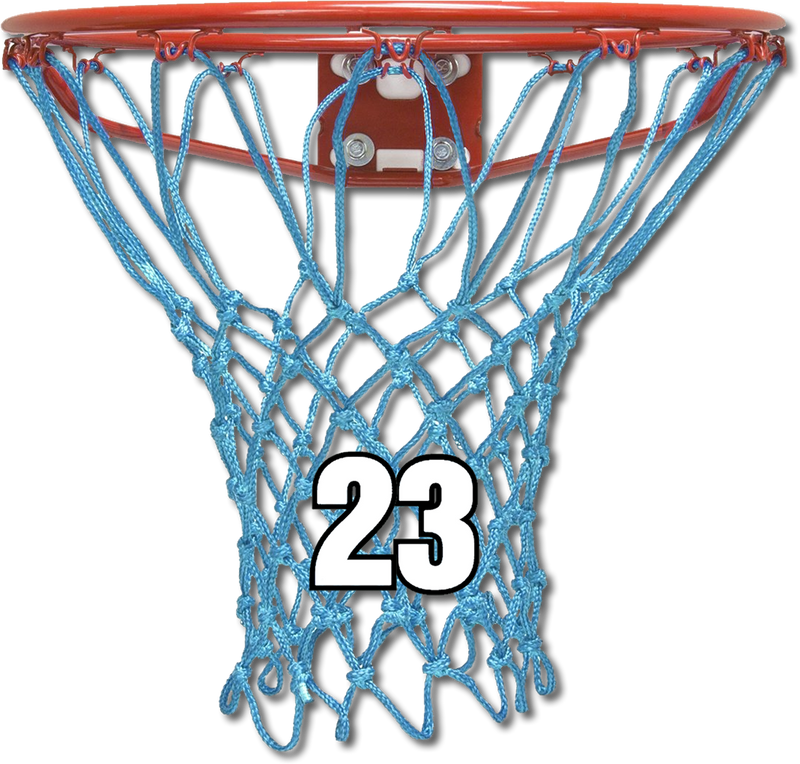 Krazy Netz Playerz Numbered Basketball Rim Net