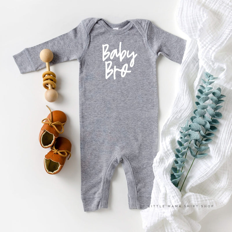 Baby Bro (Cursive) - Baby Sleeper