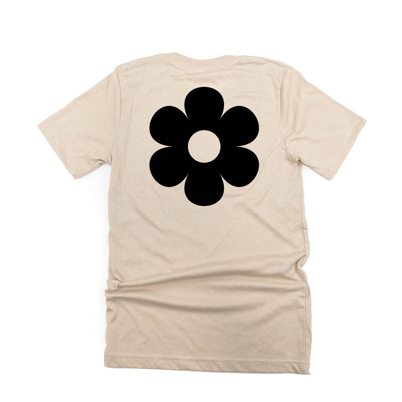 I'm Not a Regular Teacher I'm a Cool Teacher - Flower (f & b) - Unisex Tee