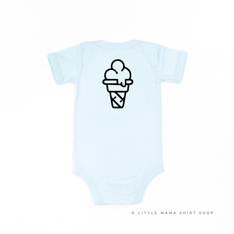 Team Ice Cream - Single Cone on Back - Child Tee