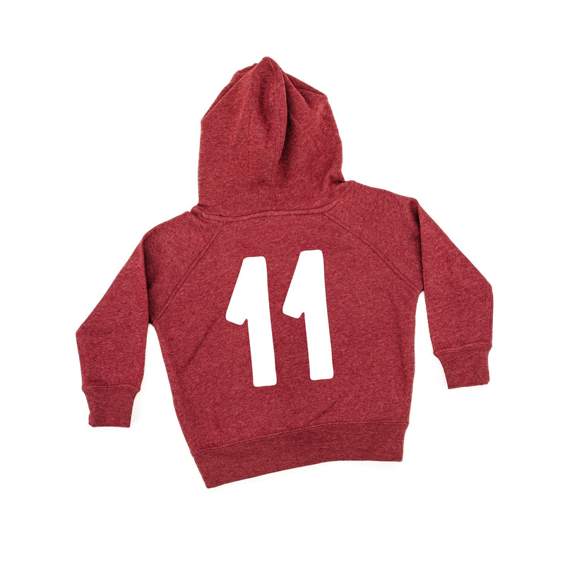 There's No Crying In Baseball (elbows) - Custom Number - Child Hoodie