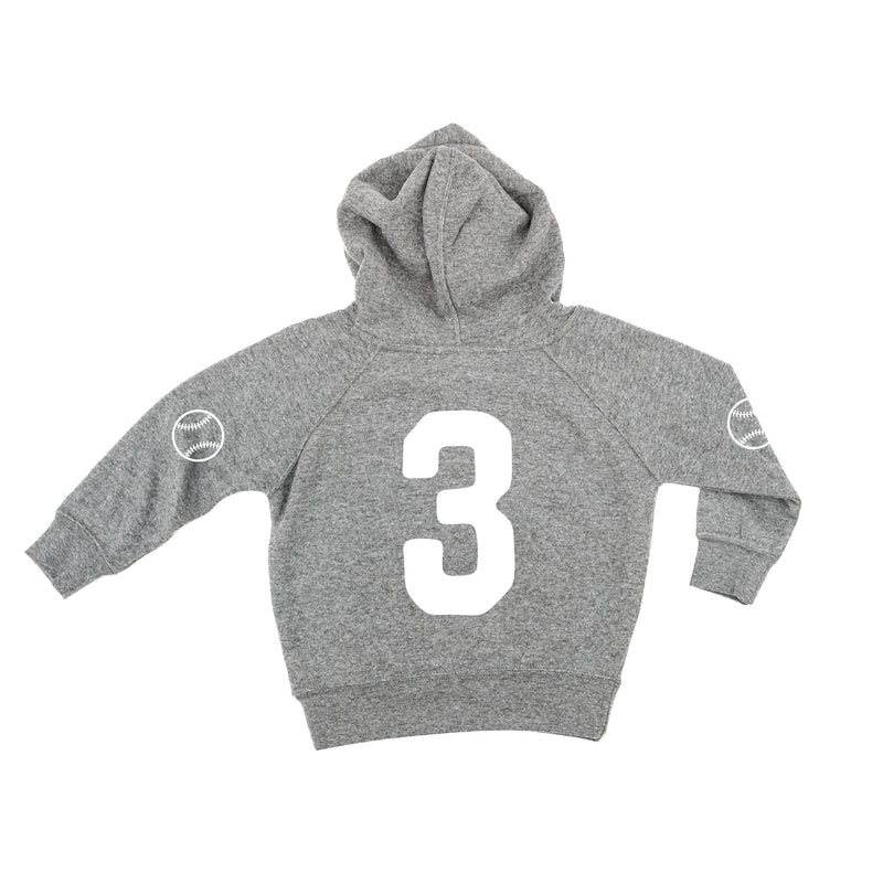 There's No Crying In Baseball (elbows) - Custom Number - Child Hoodie