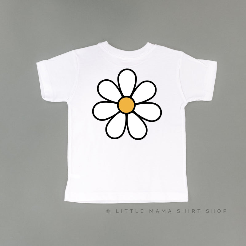 Daisy - Sis - w/ Full Daisy on Back - Child Tee