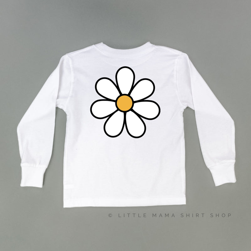 Daisy - Mama's Girl - w/ Full Daisy on Back - Child Long Sleeve Tee
