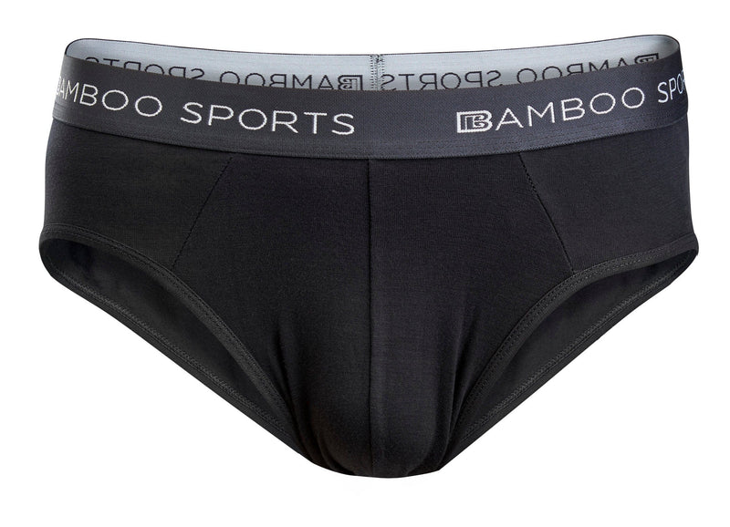 Men's Bamboo Rayon No Fly Briefs Available in all sizes & 3 Colors, 4 Pack