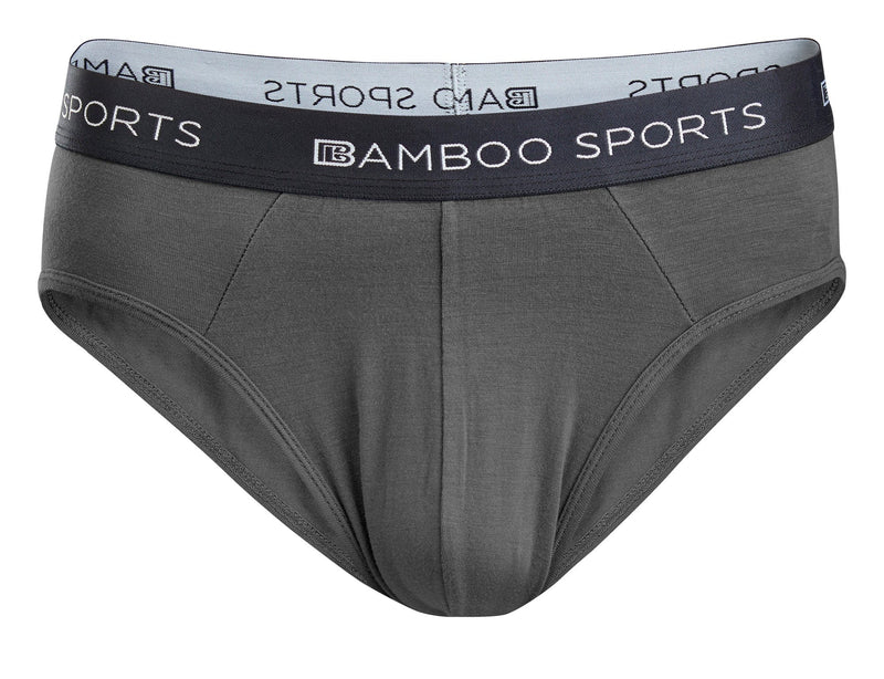 Men's Bamboo Rayon No Fly Briefs Available in all sizes & 3 Colors, 4 Pack