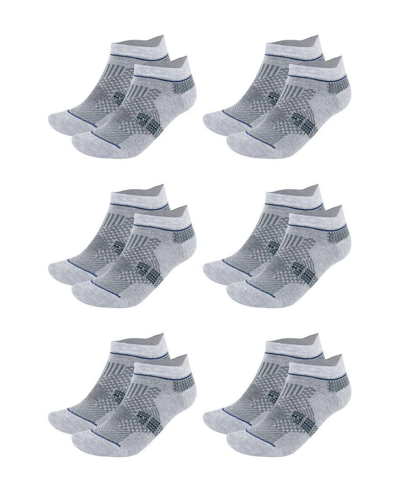 Men's & Women's Bamboo Ankle Socks 6-Pack