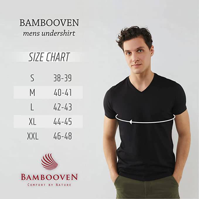 Men's Bamboo Crew Neck Undershirts (3-Pack)