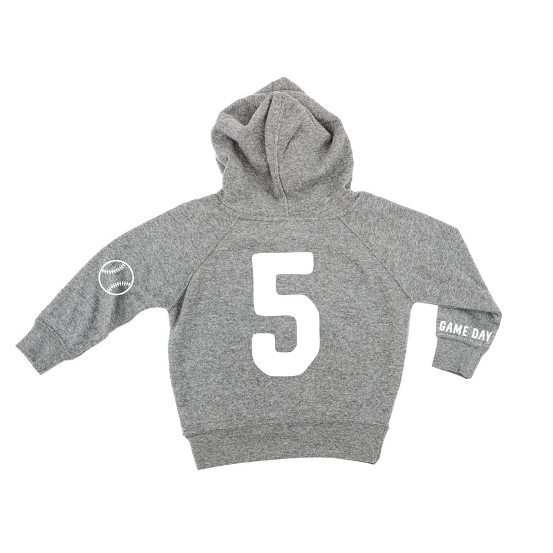Baseball Season Est. 1845 - Custom Number - Child Hoodie