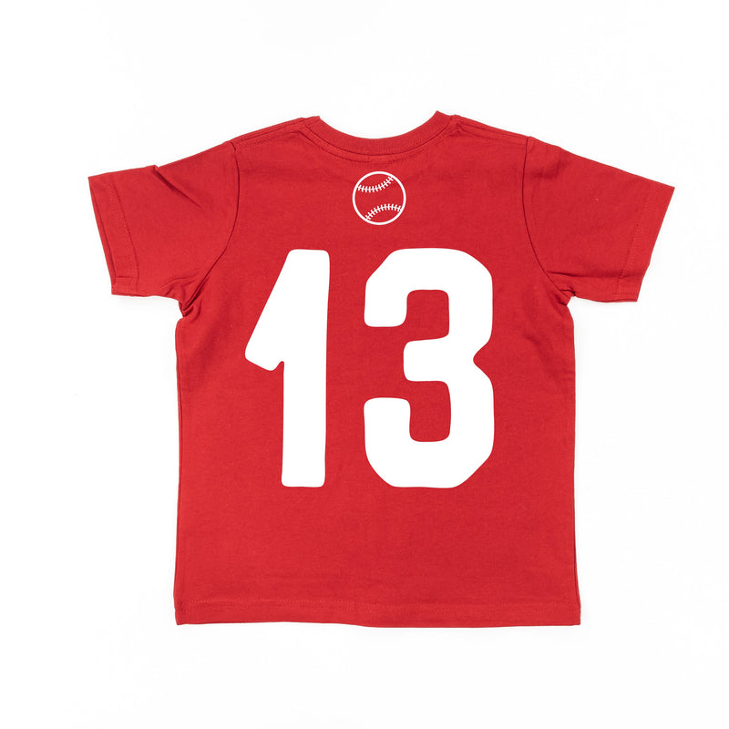 Baseball Season Est. 1845 - Custom Number - Child Tee