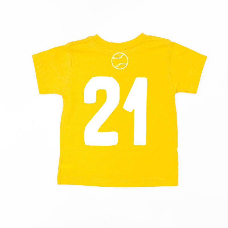 Baseball Season Est. 1845 - Custom Number - Child Tee