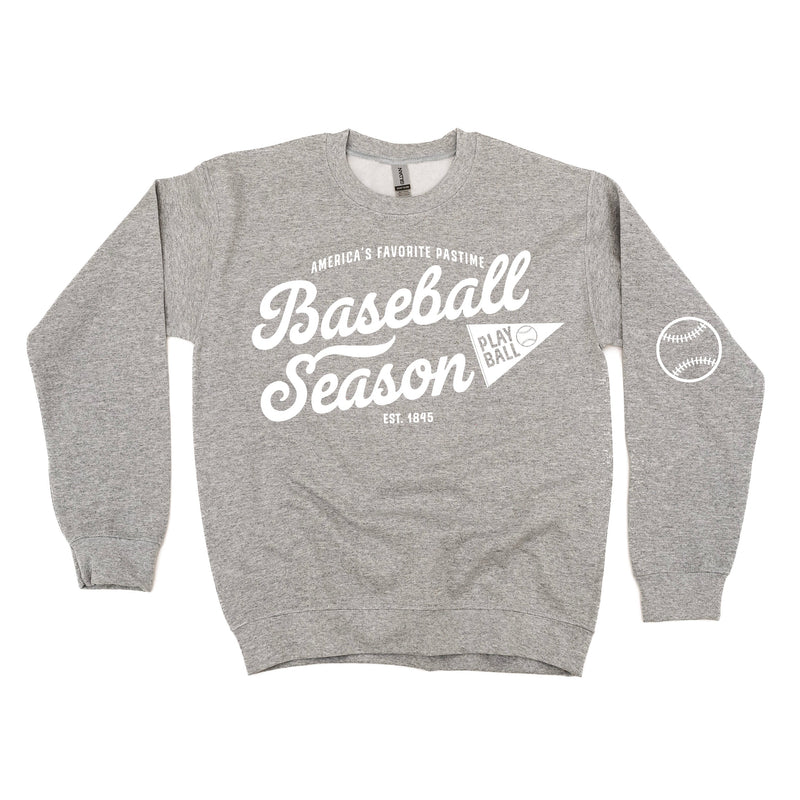 Baseball Season Est. 1845 - Custom Number - BASIC Fleece