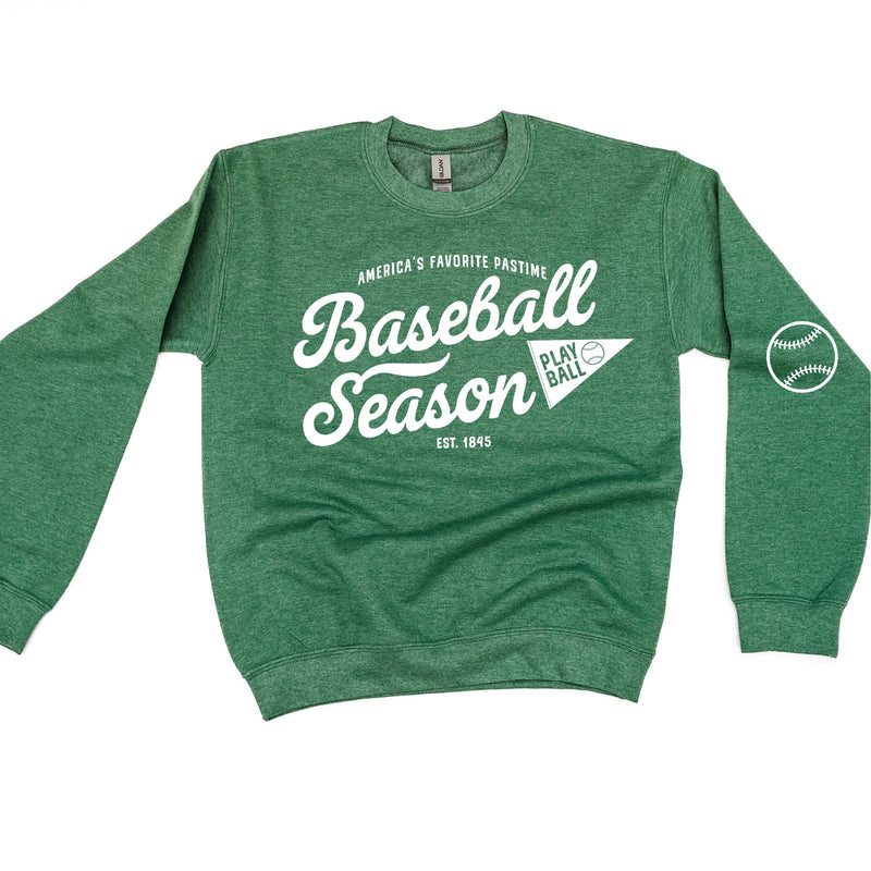 Baseball Season Est. 1845 - Custom Number - BASIC Fleece