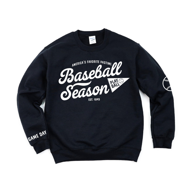 Baseball Season Est. 1845 - Custom Number - BASIC Fleece