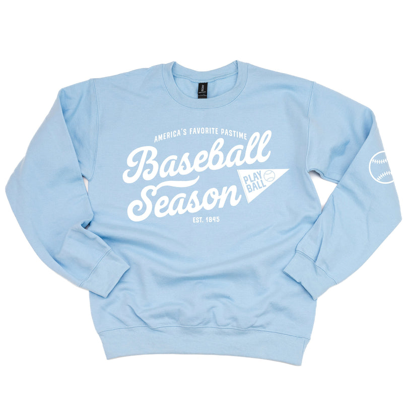 Baseball Season Est. 1845 - Custom Number - BASIC Fleece