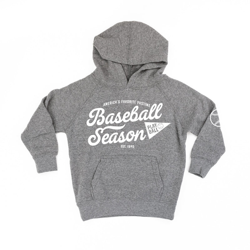Baseball Season Est. 1845 - Custom Number - Child Hoodie