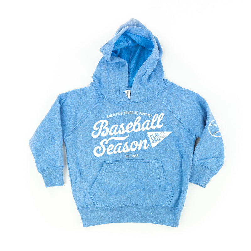 Baseball Season Est. 1845 - Custom Number - Child Hoodie