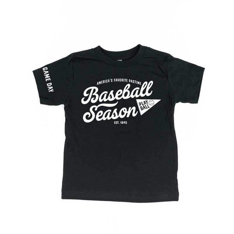Baseball Season Est. 1845 - Custom Number - Child Tee