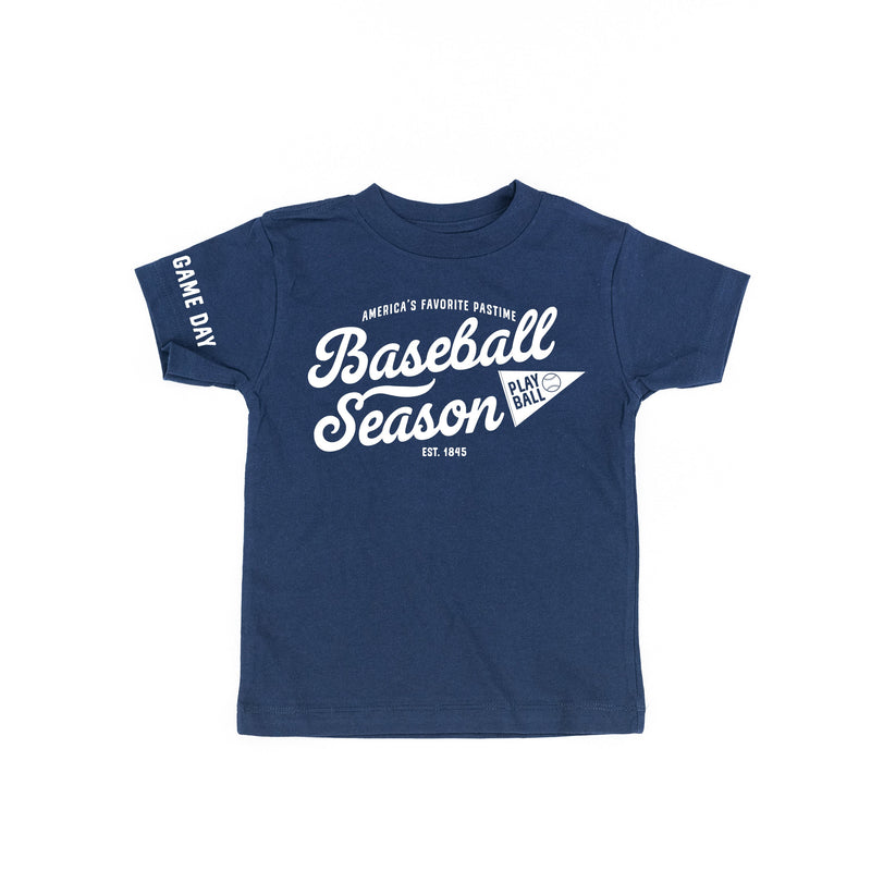 Baseball Season Est. 1845 - Custom Number - Child Tee