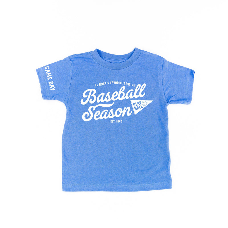 Baseball Season Est. 1845 - Custom Number - Child Tee