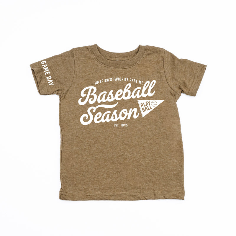 Baseball Season Est. 1845 - Custom Number - Child Tee