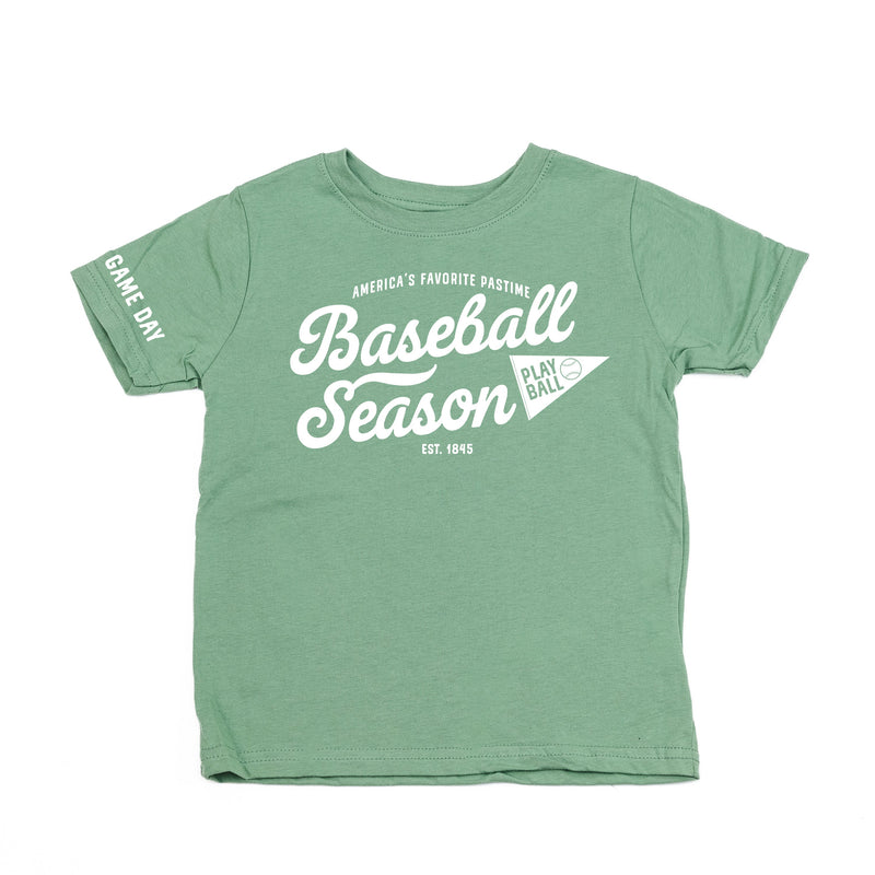 Baseball Season Est. 1845 - Custom Number - Child Tee
