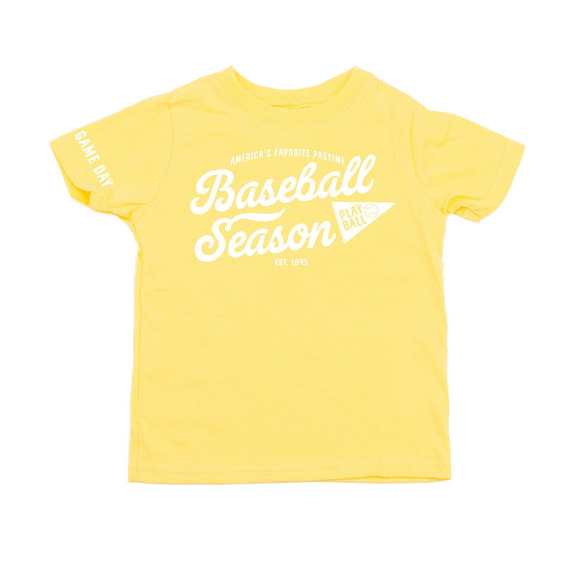 Baseball Season Est. 1845 - Custom Number - Child Tee