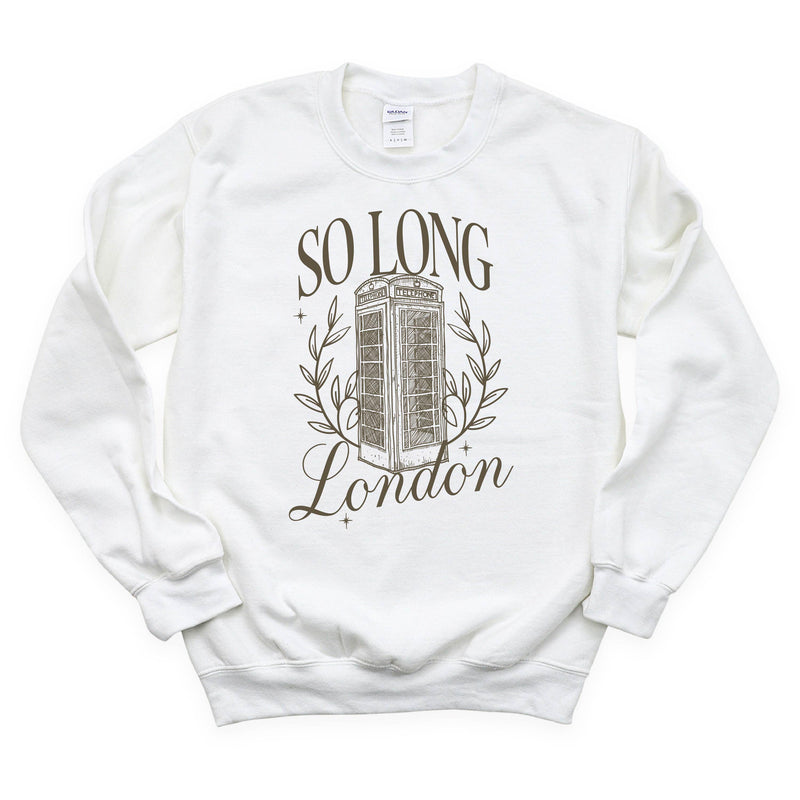 SO LONG LONDON - Basic Fleece Crewneck