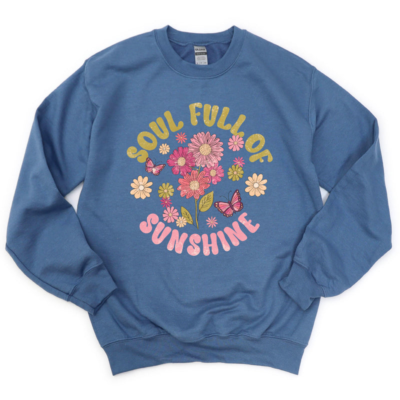 Soul Full of Sunshine - BASIC FLEECE CREWNECK