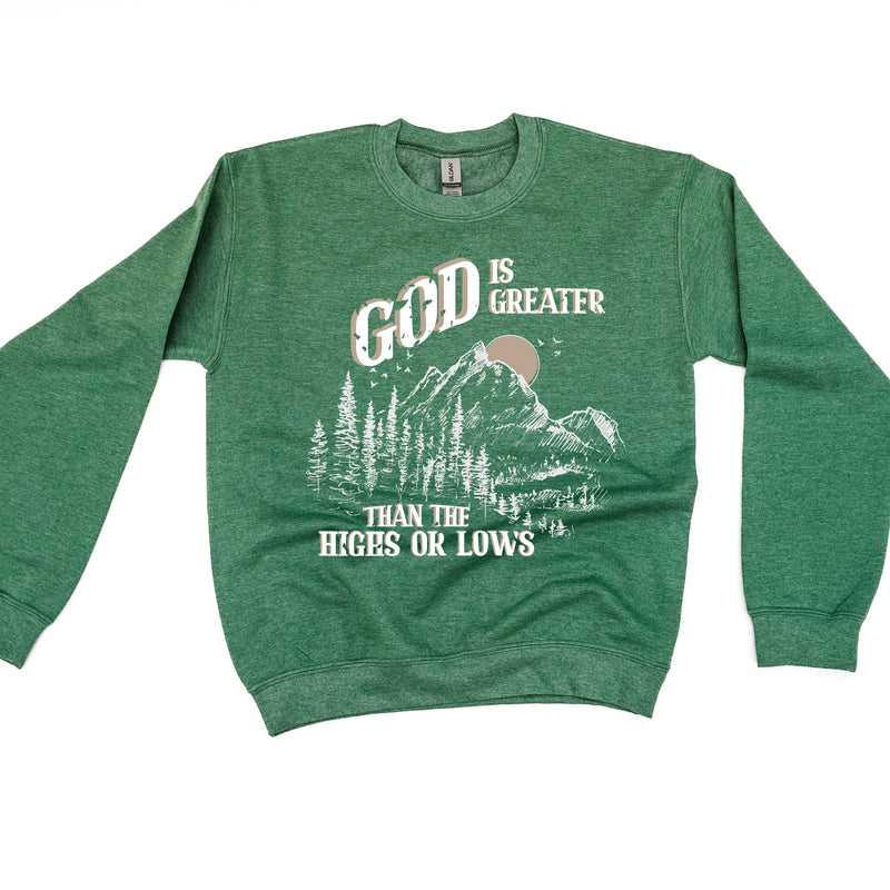 God Is Greater Than The Highs Or Lows - BASIC Fleece