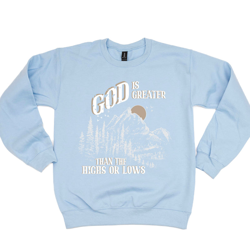 God Is Greater Than The Highs Or Lows - BASIC Fleece