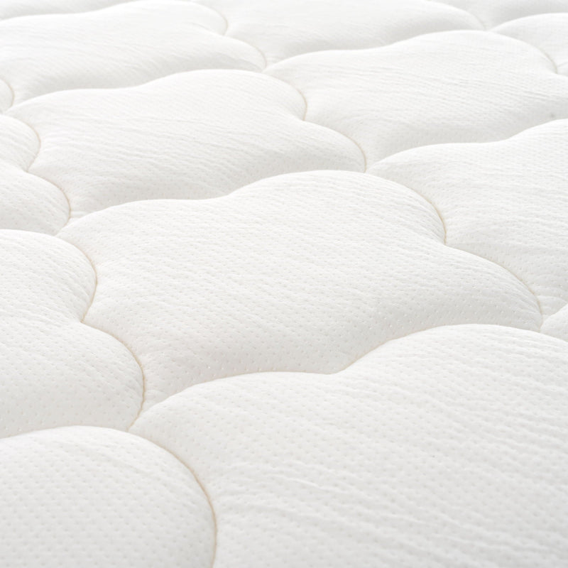 12" Hybrid Mattress With Pocket Coils And Memory Foam, Medium Firm