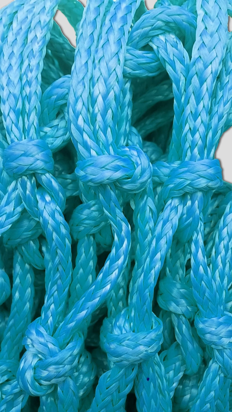 Krazy Netz Heavy Duty Powder Baby Blue Basketball Rim Net