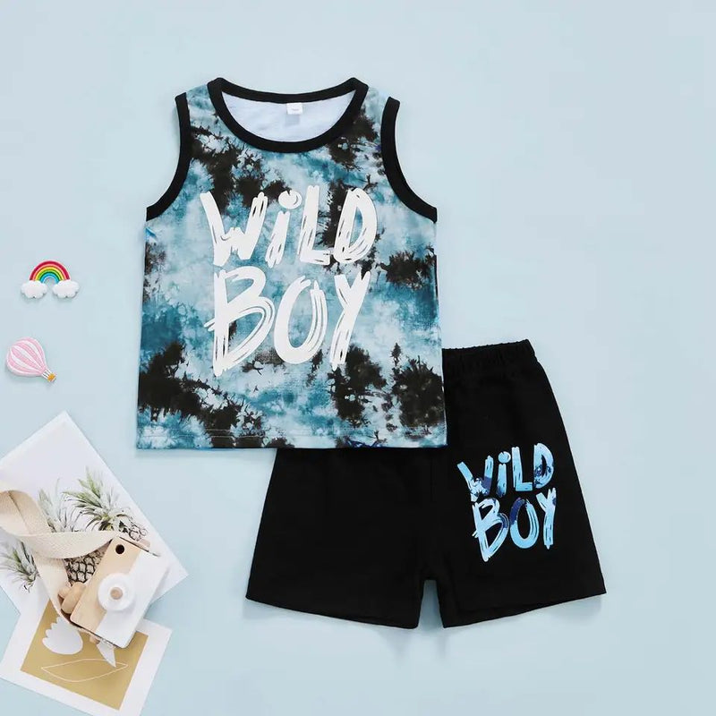 Boy's  Wild Boy Tank Top Outfit