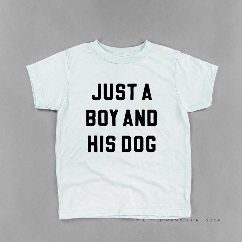Just a Boy and His Dog - Child Tee