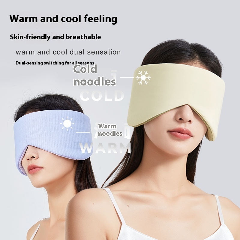Warm & Cool Eye Mask – Dual-Feeling Space Capsule Sleep Mask