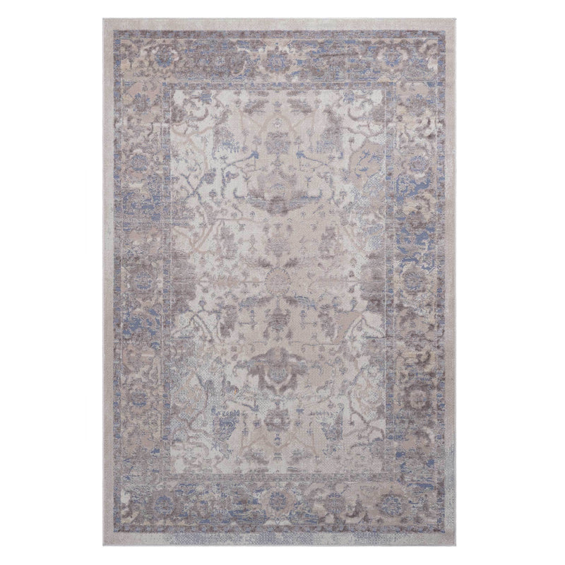 NAAR PAYAS Collection5X7 Brown / Beige / Traditional Area Rug