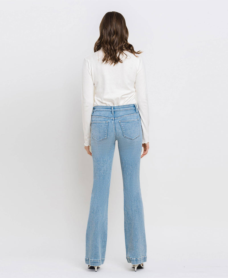 Mid Rise Bootcut Jean