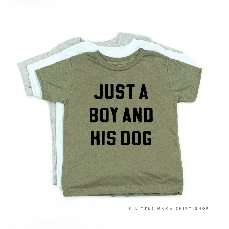 Just a Boy and His Dog - Child Tee